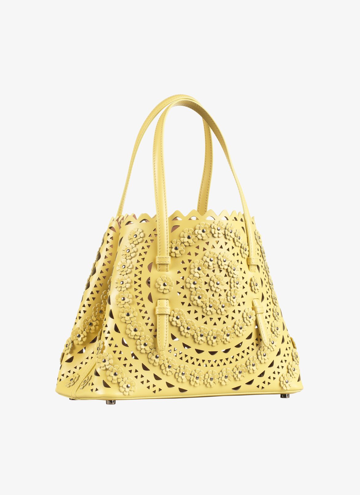 Handbags ALAÏA TOPAZ YELLOW HANDBAGS